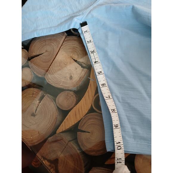 Ably Pull on Shorts Filium Activated Light Blue White Active Short NWT Large - Picture 7 of 13